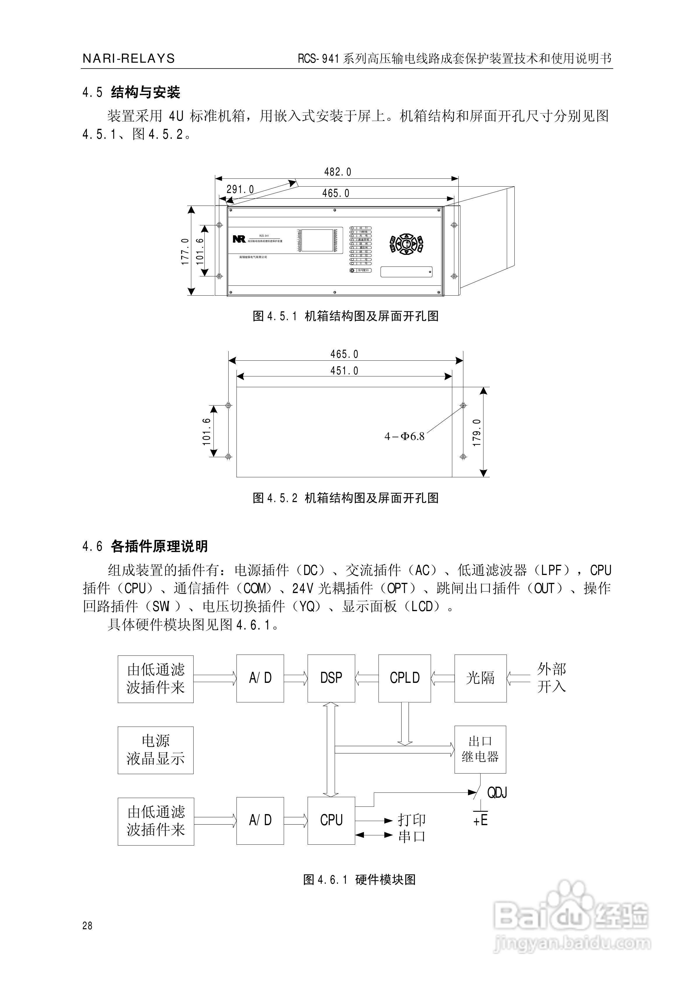 南瑞RCS-941AZ高压输电线路成套保护装置使用说明书:[4]