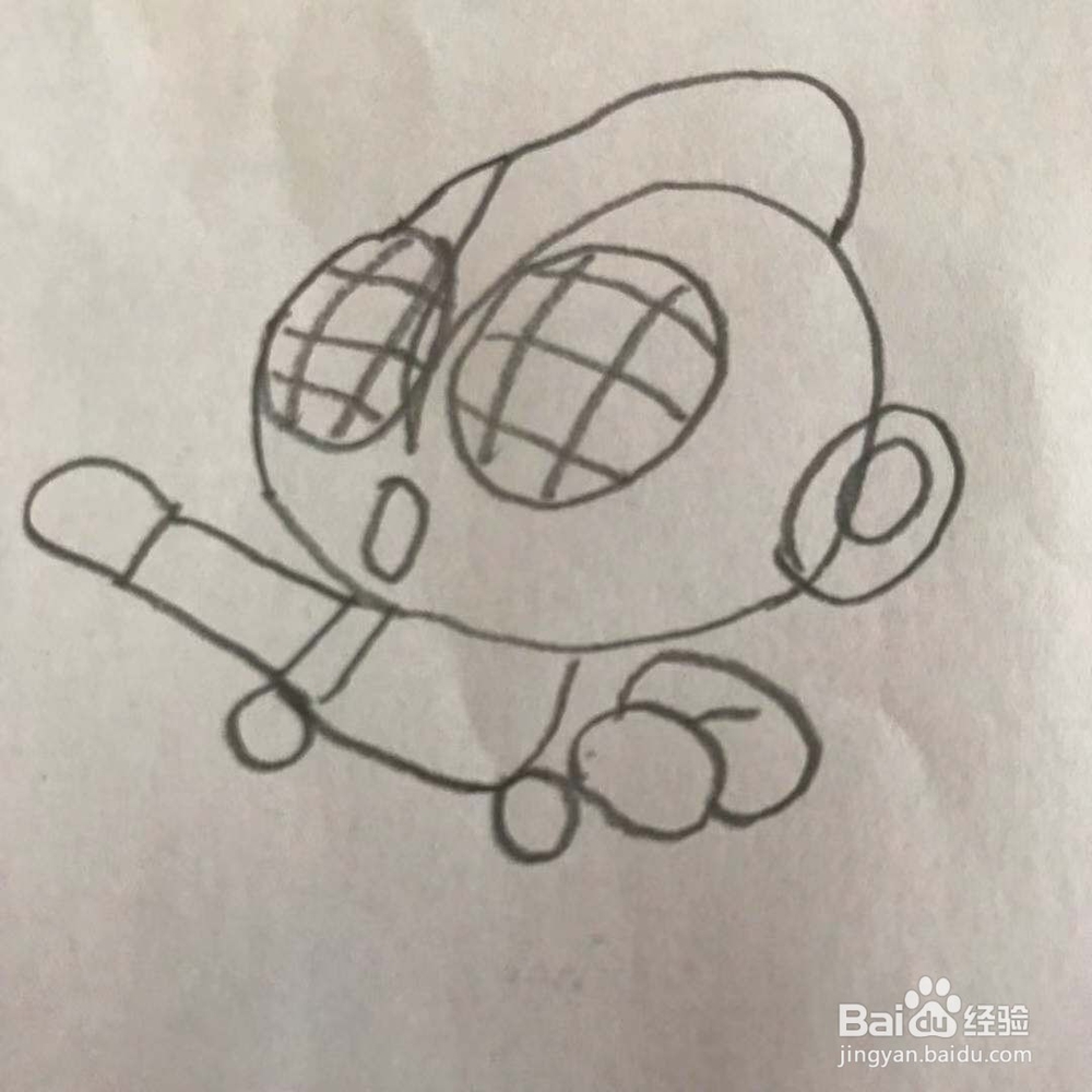 咸蛋超人怎么画呢？