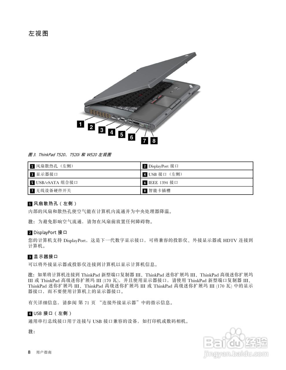 IBM(ThinkPad)T520i笔记本电脑使用说明书:[3]