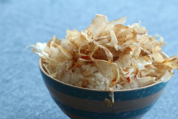 木鱼花酱油拌饭