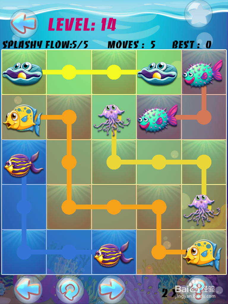 a splashy water safari fish flow游戏攻略1-30