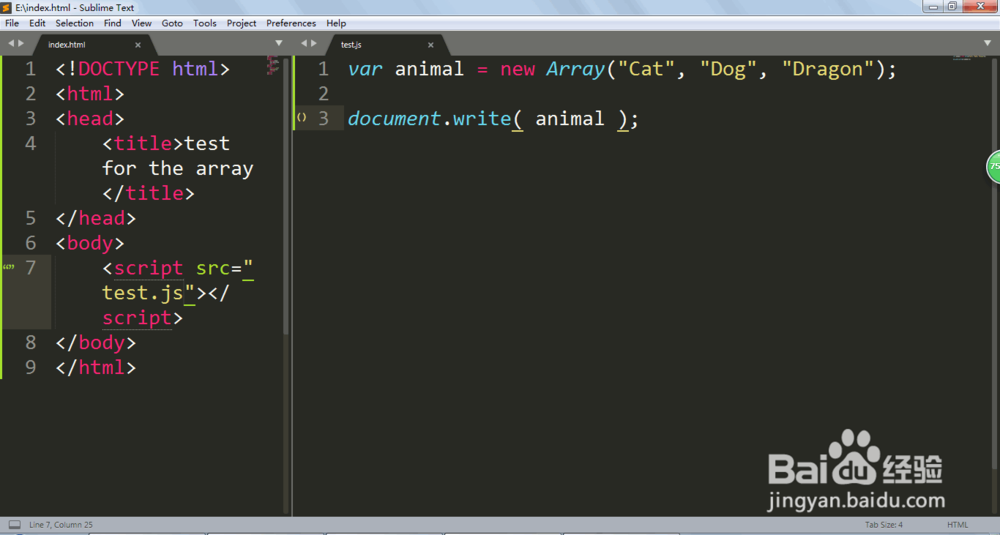 如何运用javascript的数组array