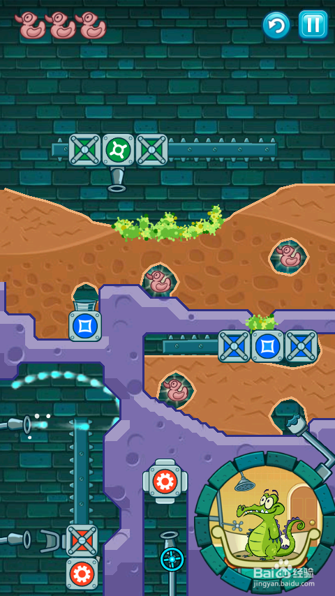 顽皮小鳄鱼爱洗澡3-20水帘洞怎么过