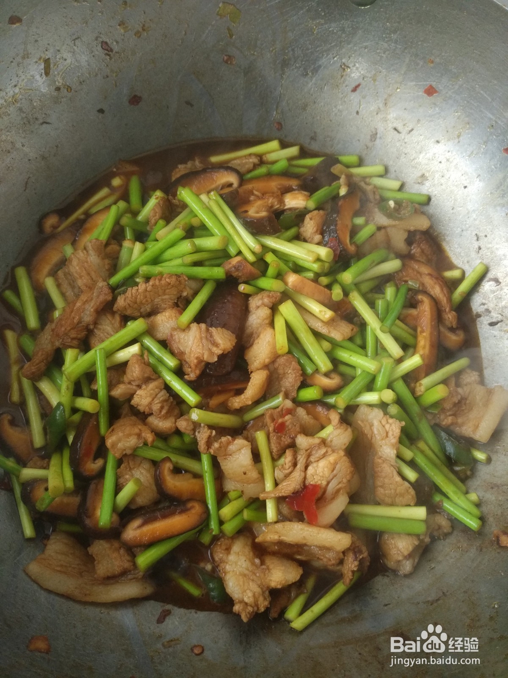 家常蒜薹小炒肉