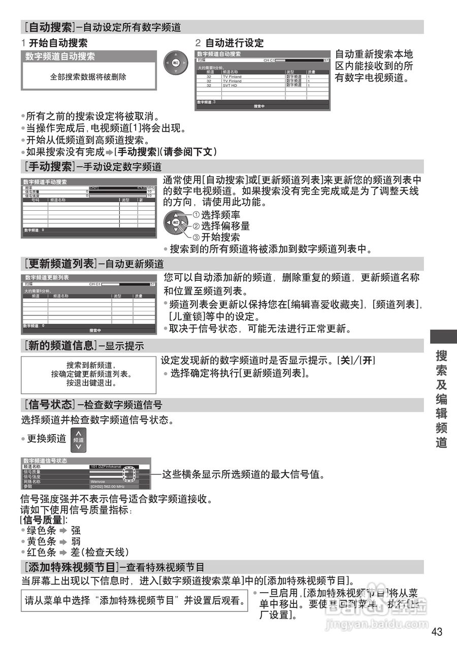 松下TH-P46ST32C等离子彩电使用说明书:[5]