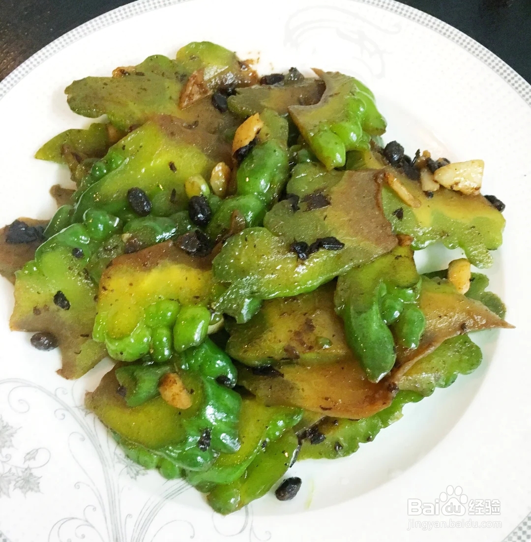 豆豉炒苦瓜怎么做