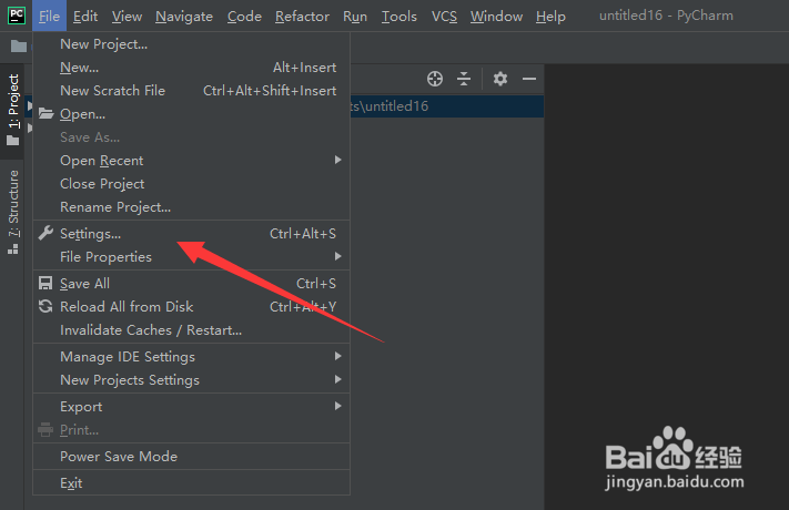 pycharm怎么设置字体样式