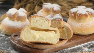 橘子花软欧包的做法