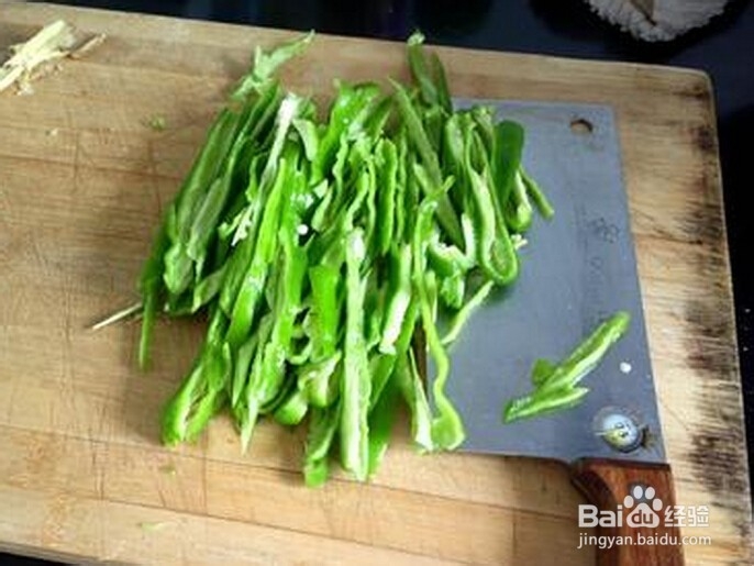青椒炒藕怎么做