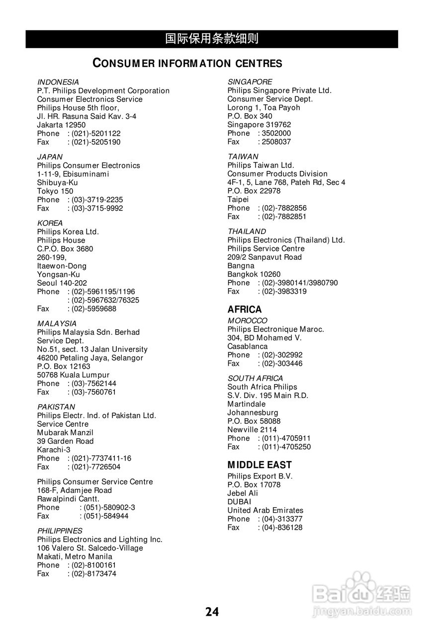 飞利浦29AL188电视机使用说明书:[3]