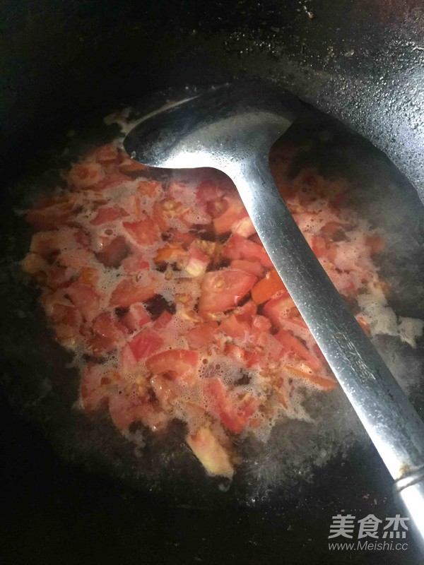 番茄鸡蛋刀削面