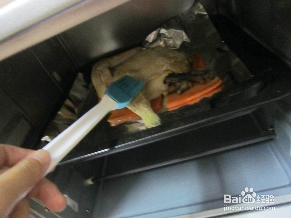 烤箱版客家盐焗鸡