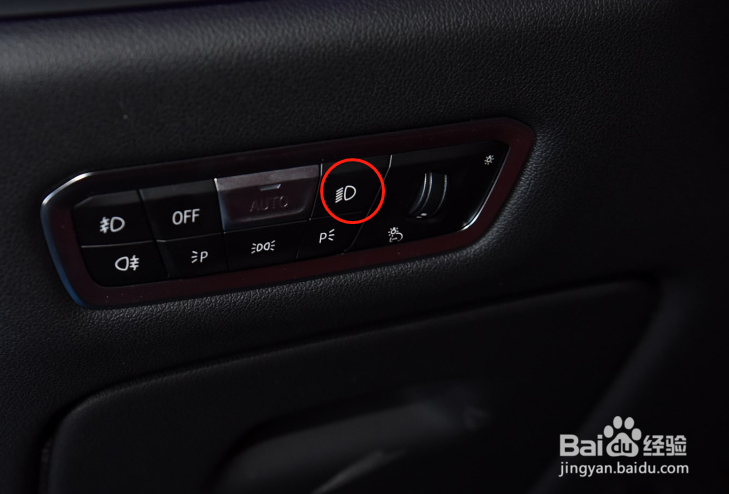 宝马X6汽车灯光档位怎么使用