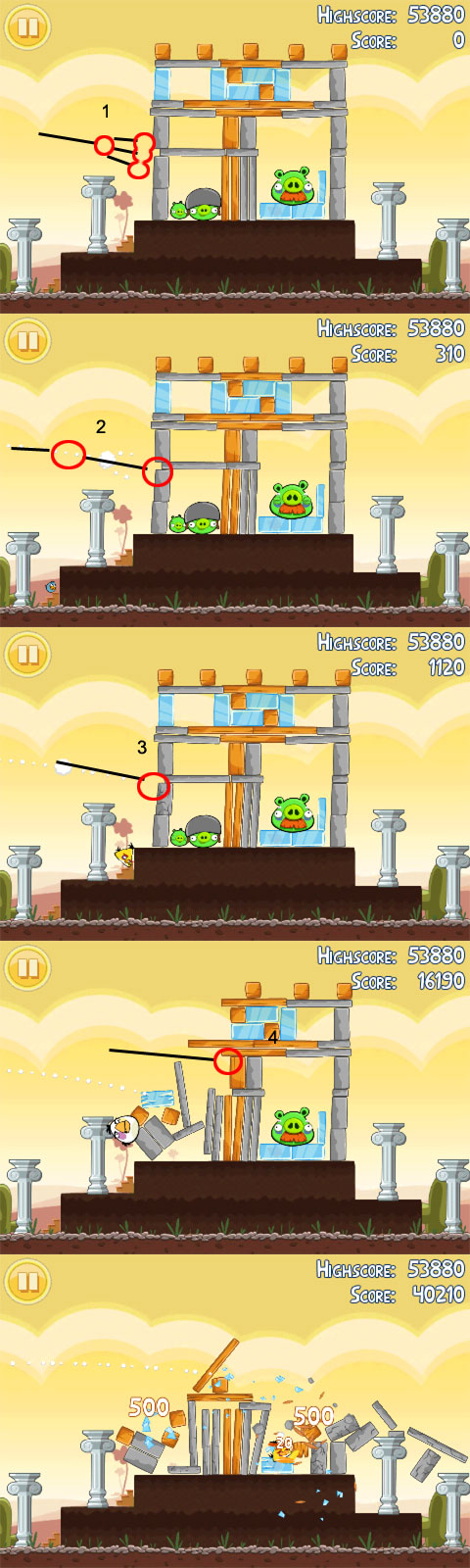 愤怒的小鸟图文攻略2