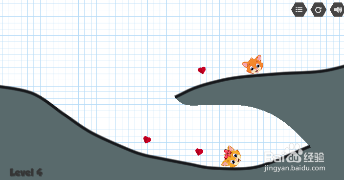 Kitty Love Story的Level 4怎样通关