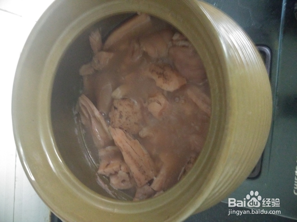 简单炖猪蹄的方法