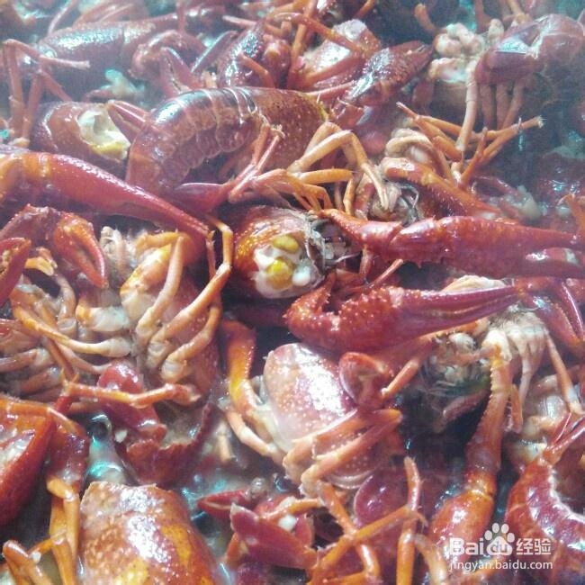 妈妈教我做的蒜蓉小龙虾