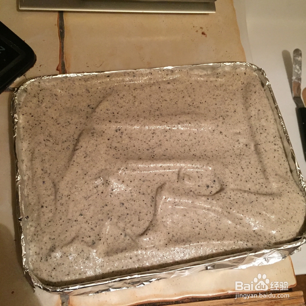 应该这样做黑芝麻戚风蛋糕卷