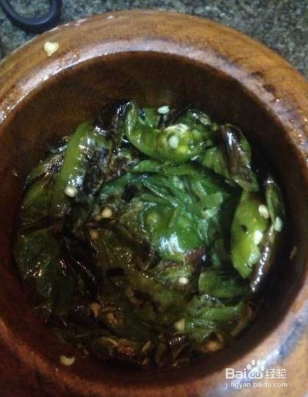 最原始的青椒做法