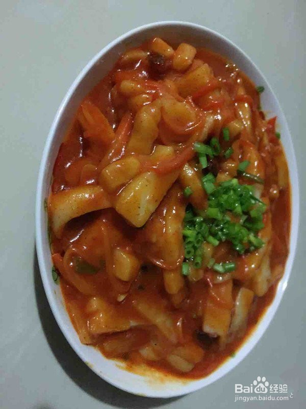 韩式辣炒年糕，堪称小网红了