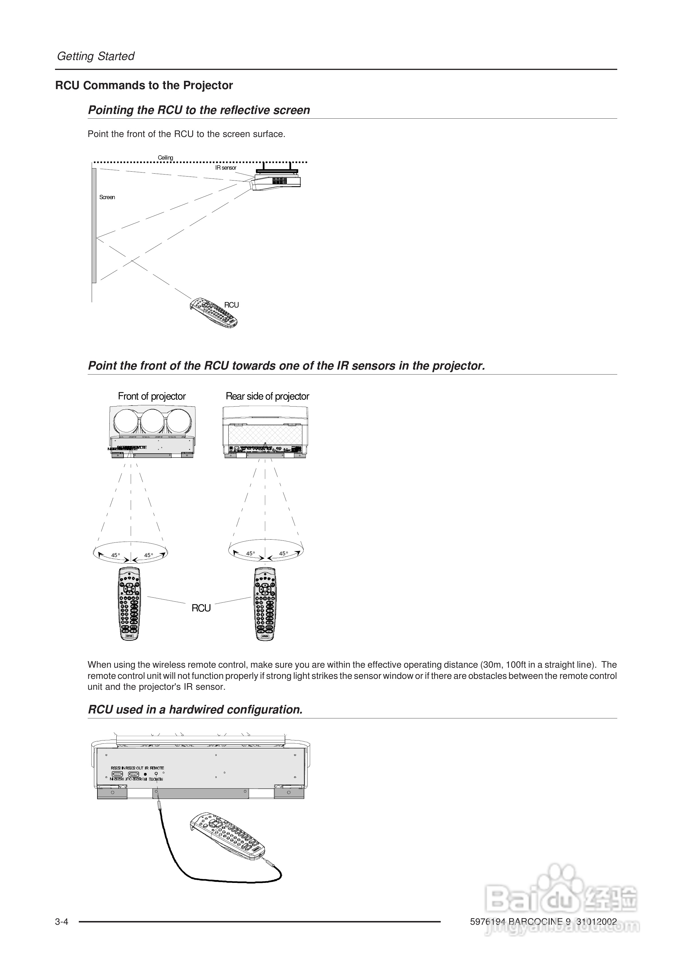 Barco巴可 Cine 9投影机说明书:[3]