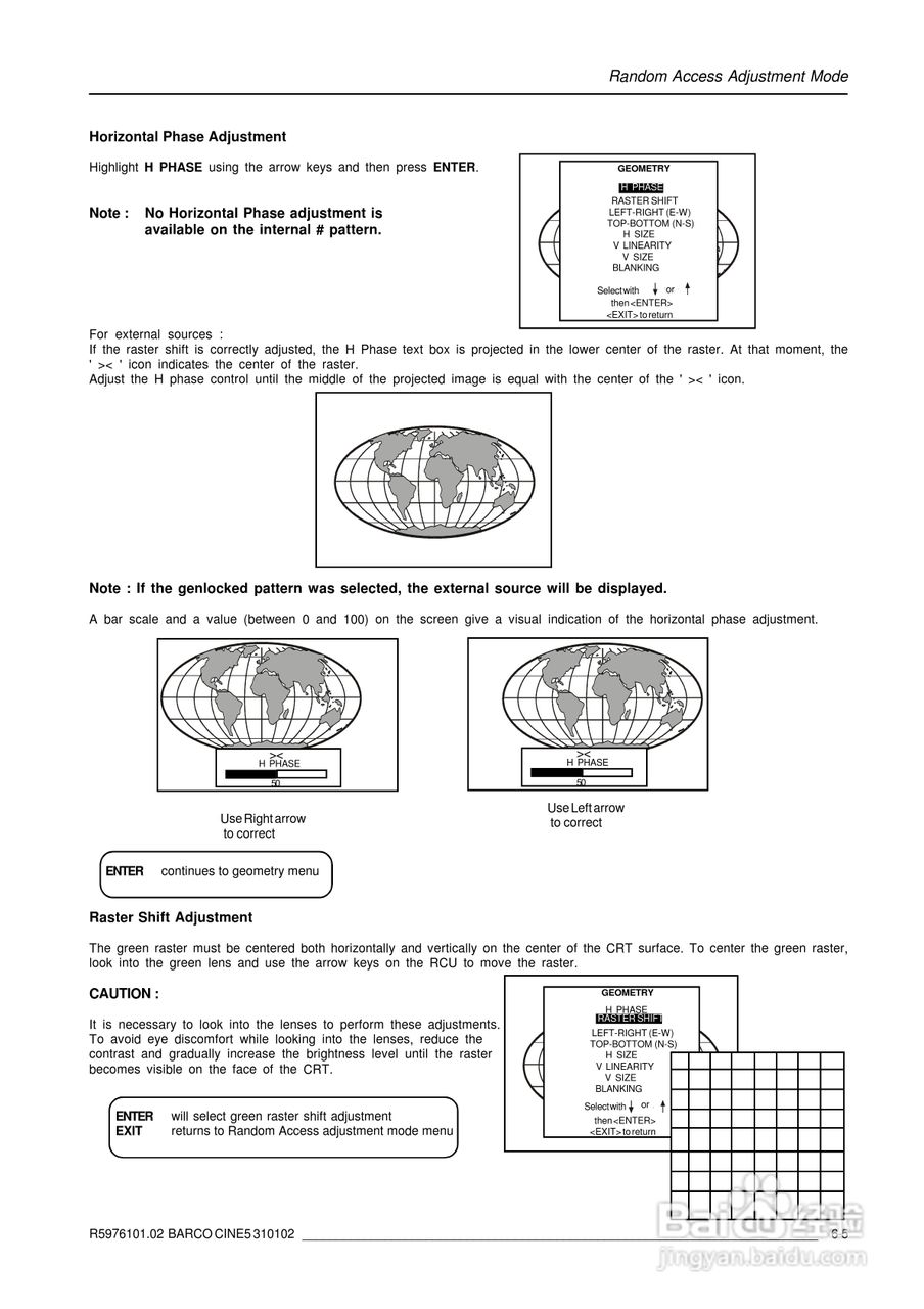 Barco巴可 Cine 5投影机说明书:[3]