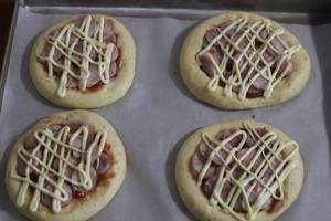 迷你火腿披萨的做法