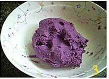 香甜软糯的紫薯球