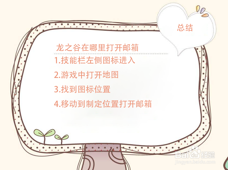 龙之谷在哪里打开邮箱