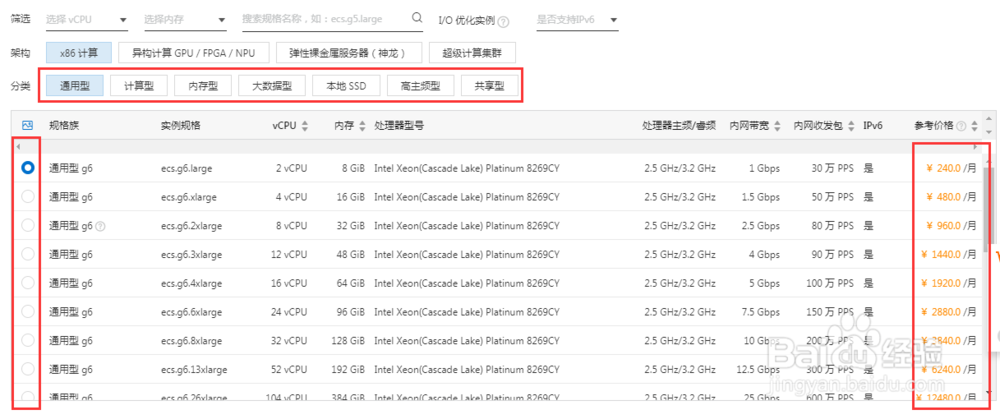 如何选择阿里云服务器