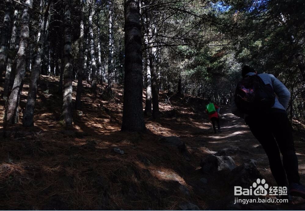 二郎山红岩顶徒步攻略