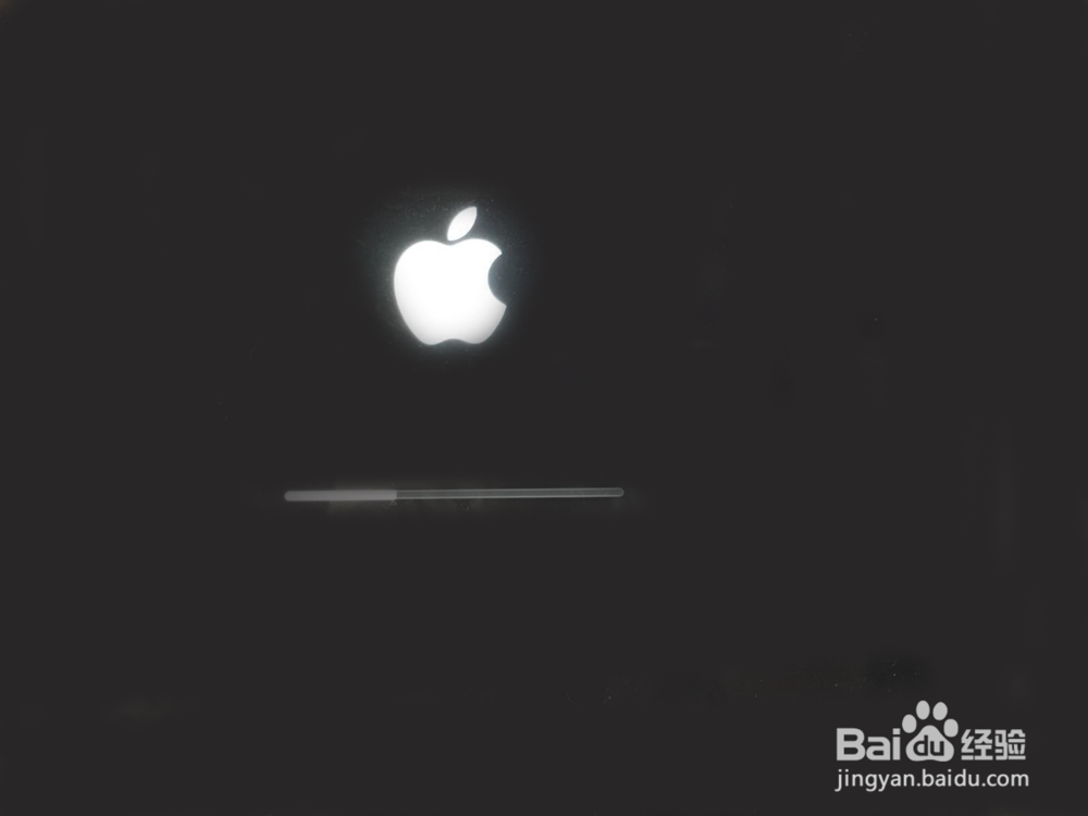 <b>MacBook突然就不能开机,一直处于进度条状态</b>