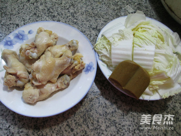 咖喱白菜鸡翅根
