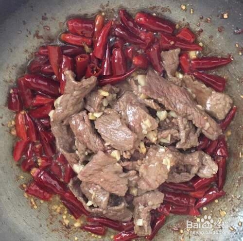 香辣牛肉的做法