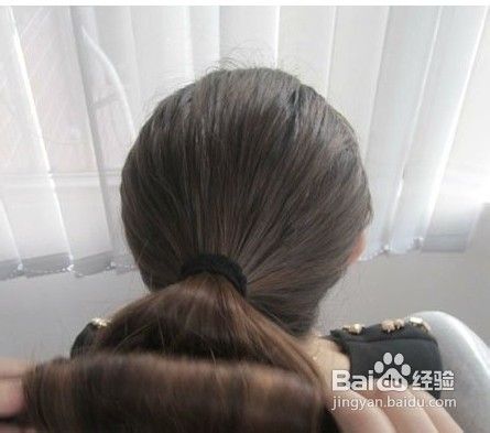 DIY复古丸子头打造王妃气质