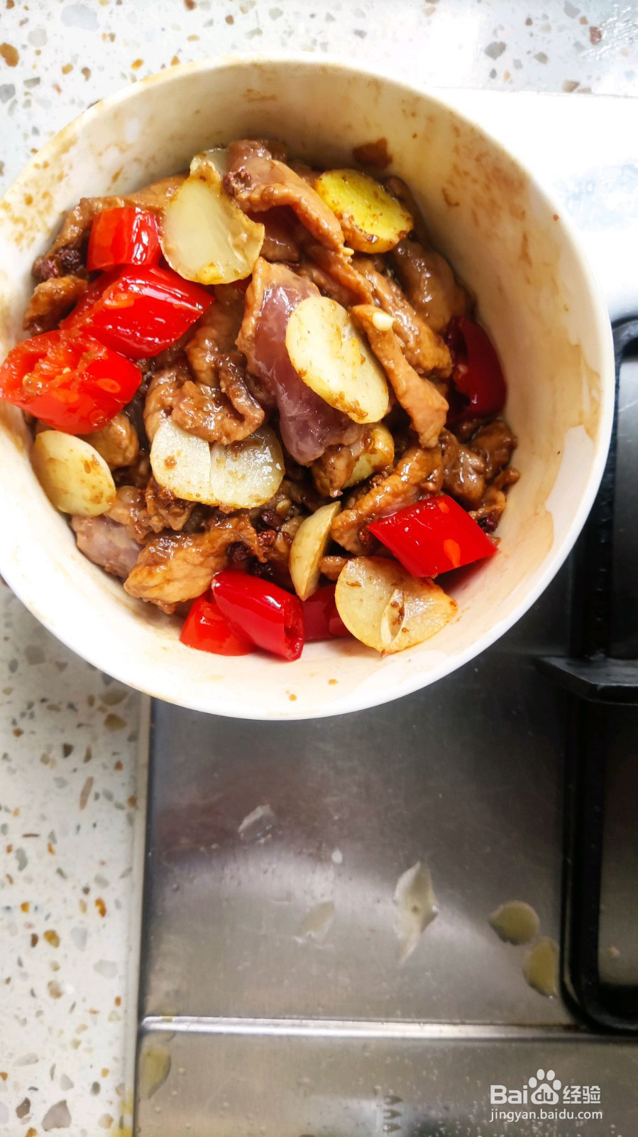 青笋木耳肉片的做法