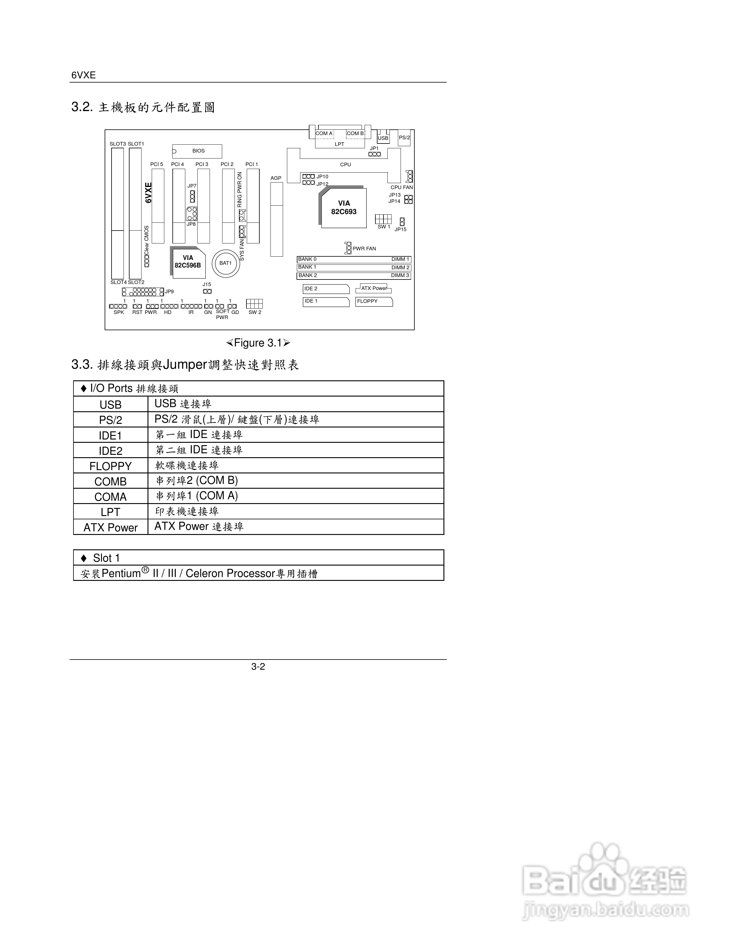6BXE主板中文安裝手册:[4]