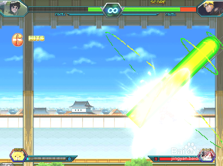 死神VS火影3.2李洛克使用技巧