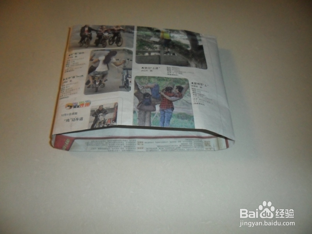 旧报纸怎么做时装