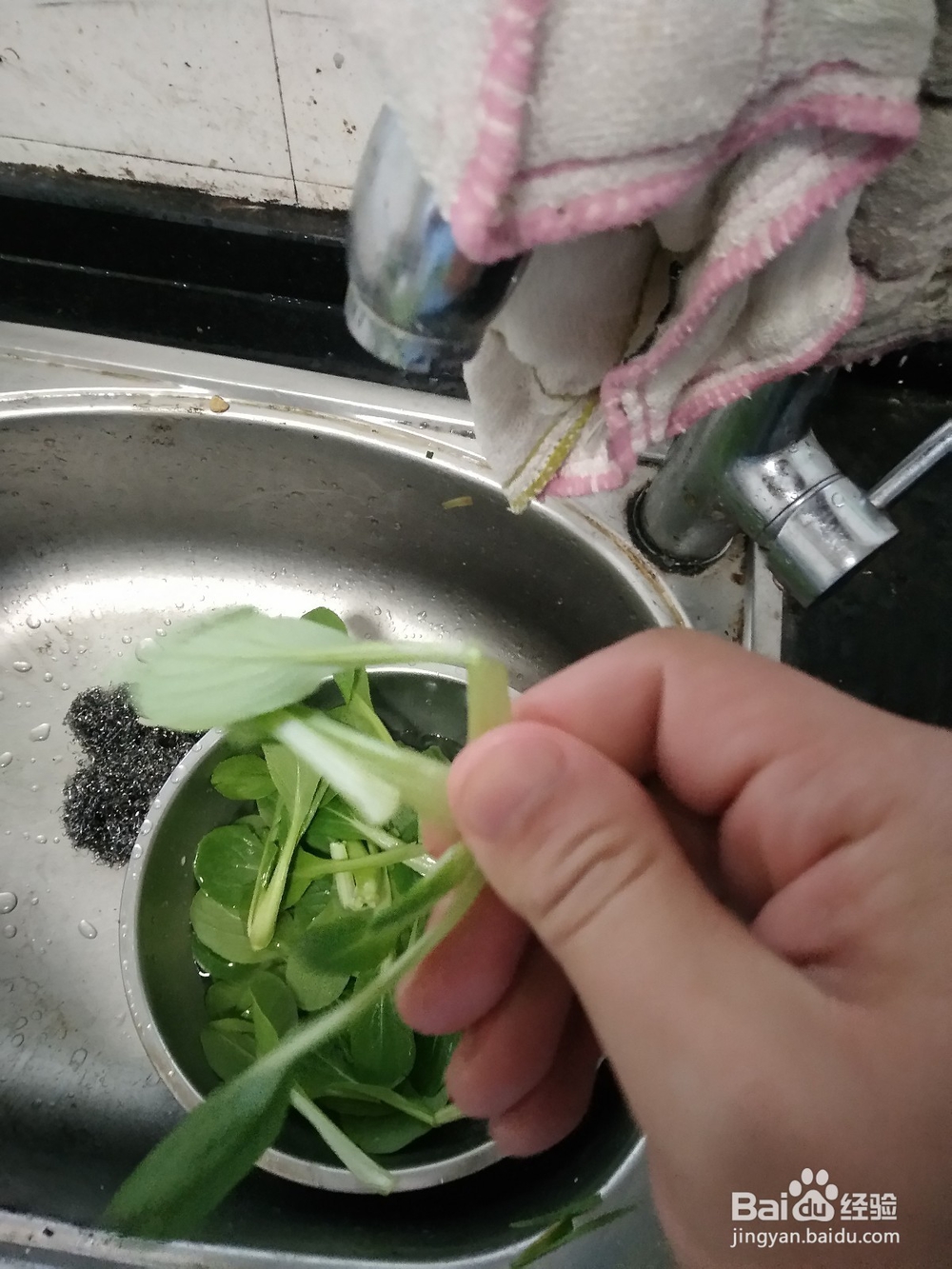 小青菜一手撵开法