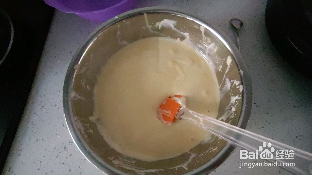 八寸戚风蛋糕的做法