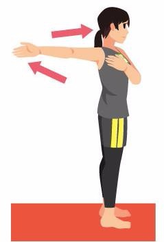 驼背、肩膀酸痛怎么办？2个动作放松肩颈