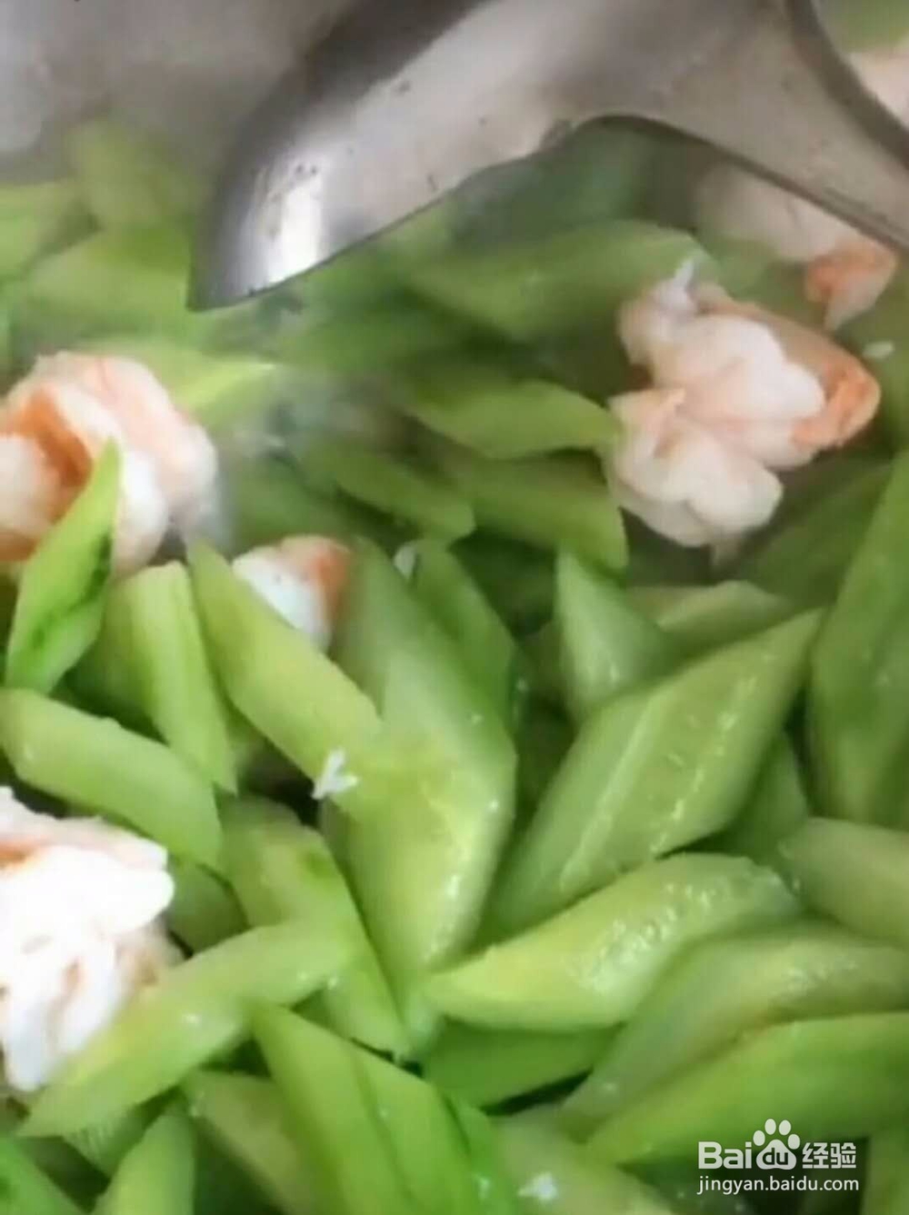 青瓜炒虾仁做法