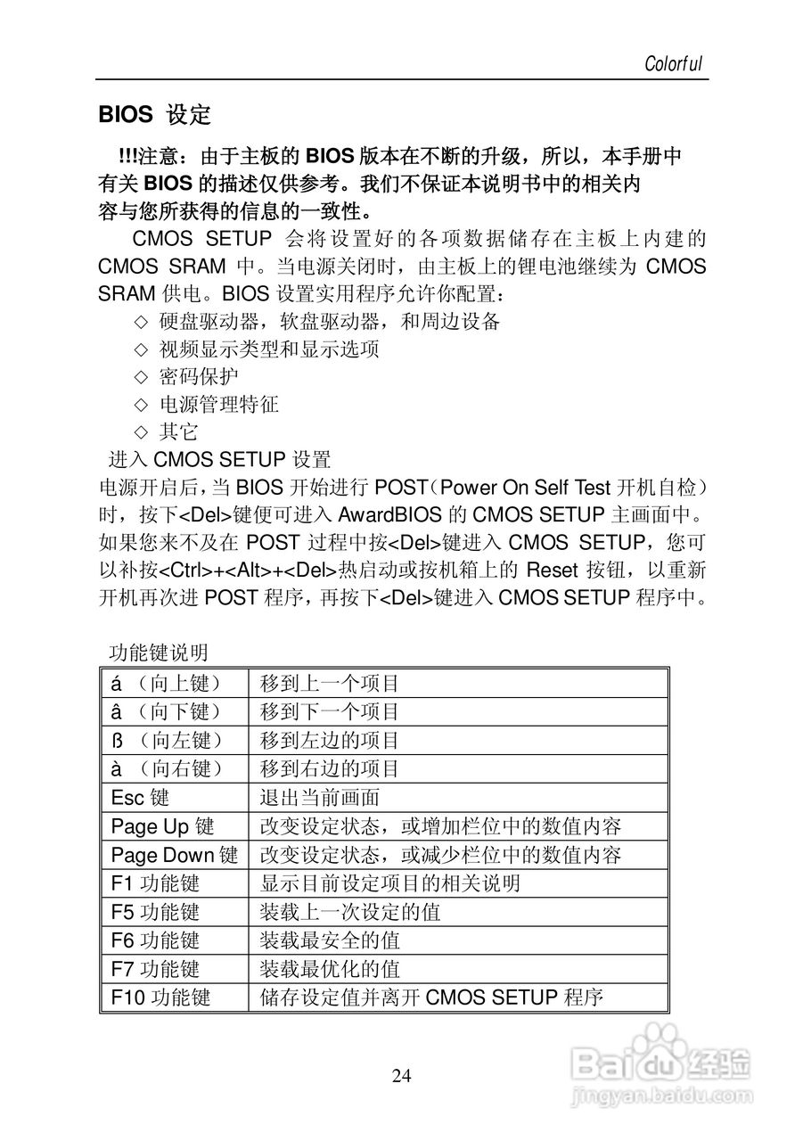 七彩虹C.KT400A型主板说明书:[3]