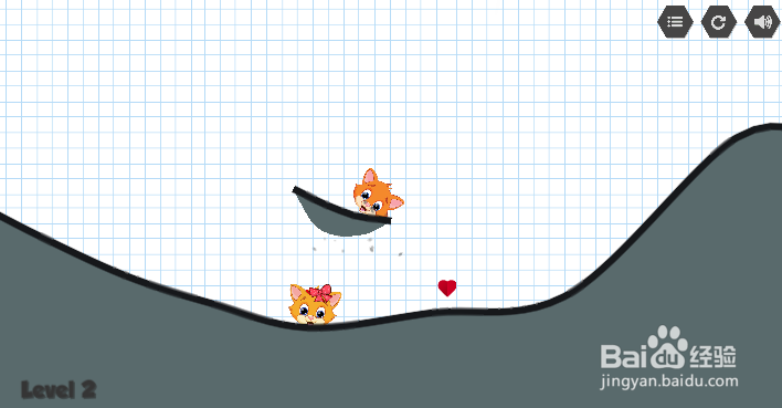 Kitty Love Story的Level 2怎样通关
