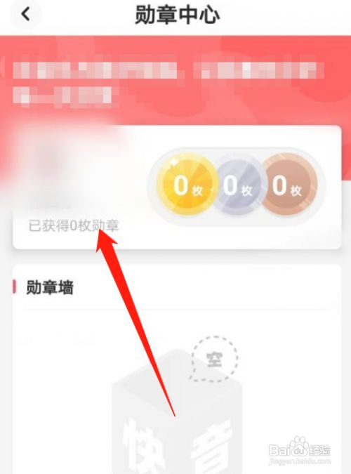 快音如何查看获得的勋章