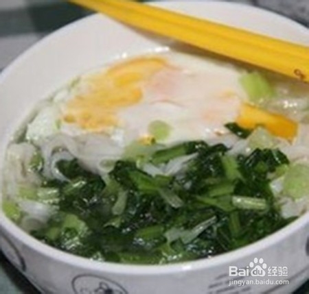 清淡家常鸡蛋面