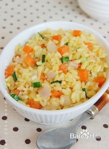 学习黄金蛋炒饭的做法
