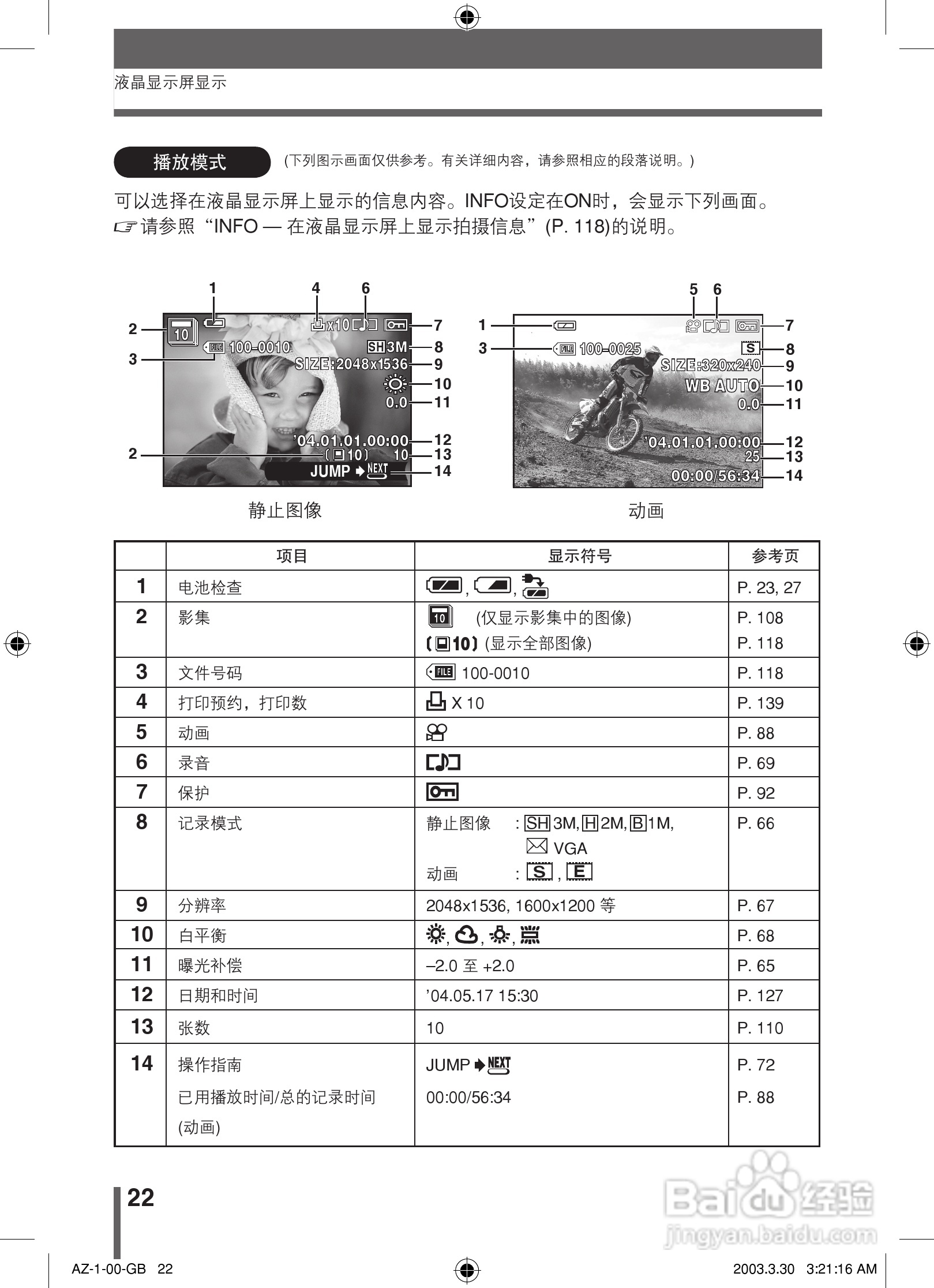 奥林巴斯 AZ-1数码相机说明书:[3]