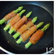 夏日里的小资菜品---芦笋肉卷